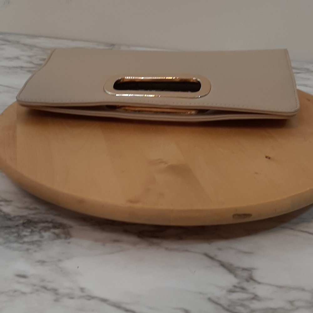 Call It Spring Beige Rectangular Hand Clut - image 7